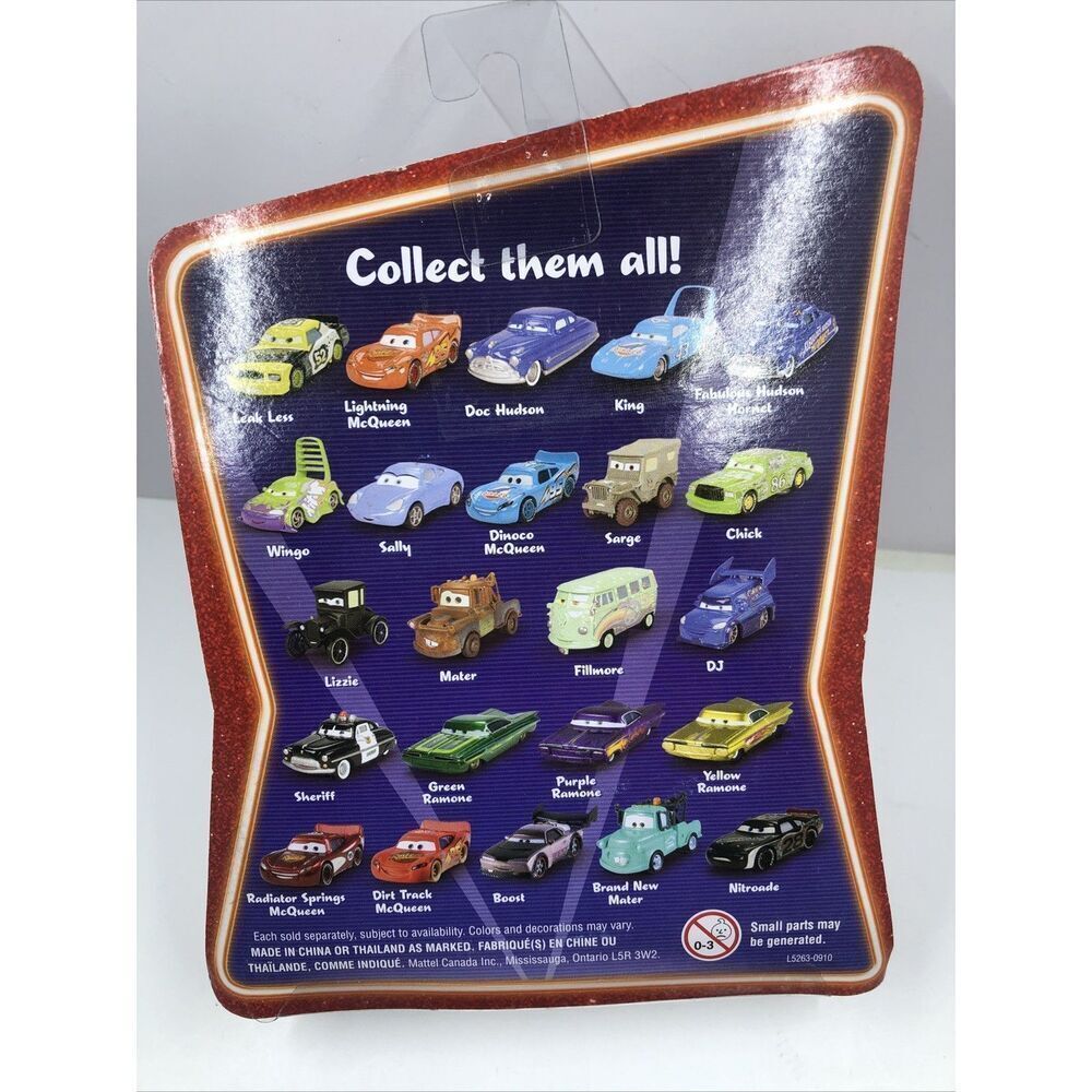 Disney Pixar Cars Supercharged Nitroade Die-Cast L5263 Piston Cup Race Car - Picture 9 of 11